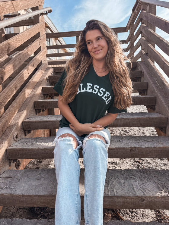 Blessed Unisex Oversized Boxy Tee